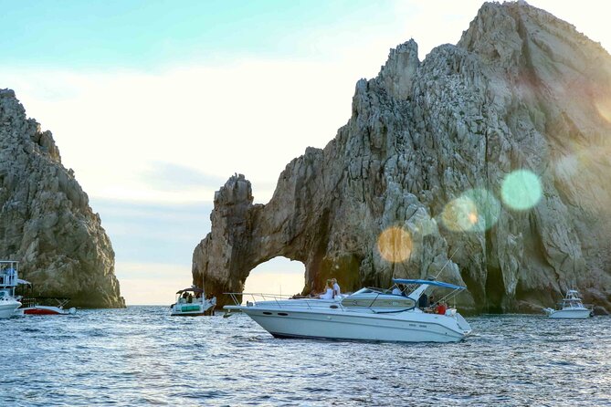 1 Hour Cabo Highlights on a 33ft Luxury Yacht - Getting Started at the Social Distance Charters Marina Office