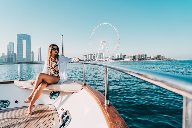 1 HR - Dubai Marina Luxury Yacht Tour - What the 1-Hour Route Shows: JBR, Ain Dubai, Bluewaters, and Dubai Marina