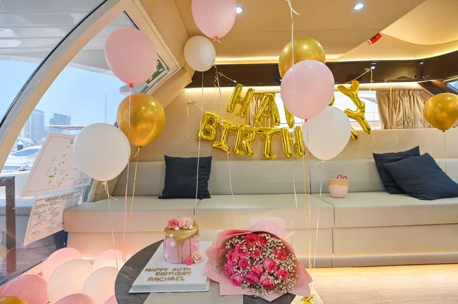 2 Hour Birthday Celebration on a Yacht in Dubai - A yacht birthday in Dubai that feels personal, not performative