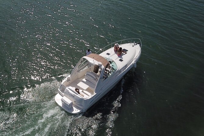 2-hour Private Sunset Cruise on a luxury yacht in Cancun Bay 25P18 - Where you meet: Krudo Raw Bar and what that means for logistics