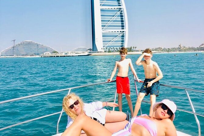 2 Hours Dubai Marina 50ft Private Luxury Yacht Sightseeing Tour - BYO food and BBQ: the onboard setup that makes it feel like a real party