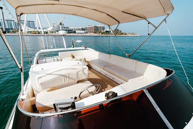 2 Hours Dubai Marina 50ft Private Luxury Yacht Sightseeing Tour - Price and value: getting a fair deal for up to 12 people