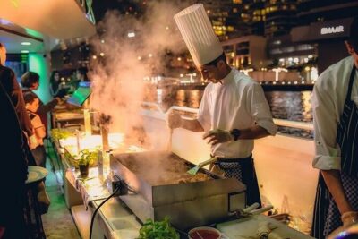 3-Hour Lotus Mega Yacht Dinner Experience in Dubai Marina - 6:30 pm at Dubai Marina: where to board and when to arrive