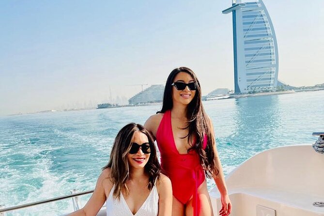 3-Hours Dubai Marina 50ft Private Luxury Yacht Sightseeing Tour - JBR and Ain Dubai from the water: short stop, big payoff