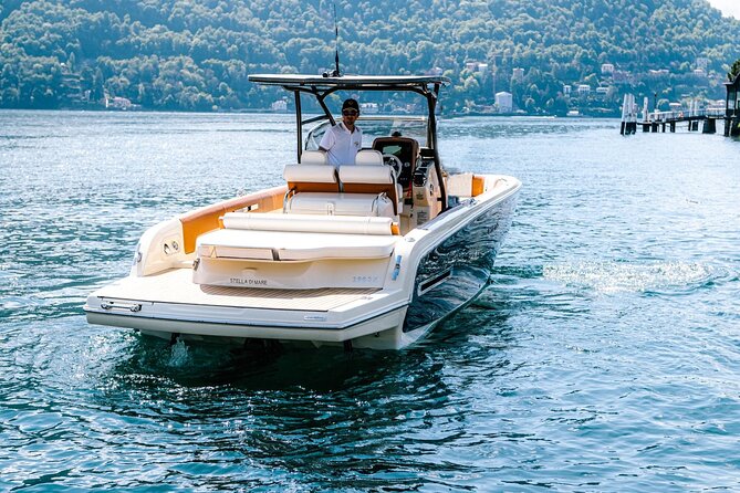 3H Private Cruise Lake Como Tender yacht Invictus 6 pax - Tremezzina to Bellagio: gardens, a Napoleon connection, and the lake splitting at Tip Spartivento