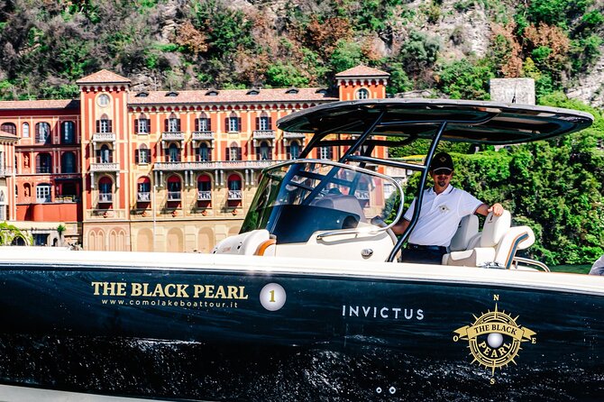 4H Como Lake Cruise drop of Bellagio and Varenna on Tender Yacht - Como’s first stretch: monuments, seaplanes, and the Villa elmo/Olmo area