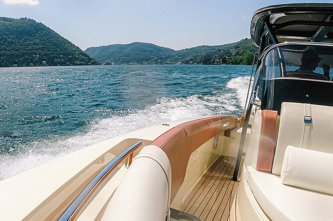 4H Como Lake Cruise drop of Bellagio and Varenna on Tender Yacht - Torno, Villa Pliniana, and Il Sereno: legends, hotels, and one more famous coastal strip