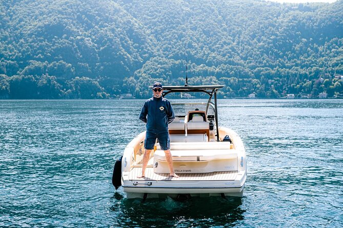 4H Private Cruise Bellagio Varenna Tender Yacht Invictus 6 Pax - La Punta Spartivento to Varenna: Snack, Swim, and Real Village Views