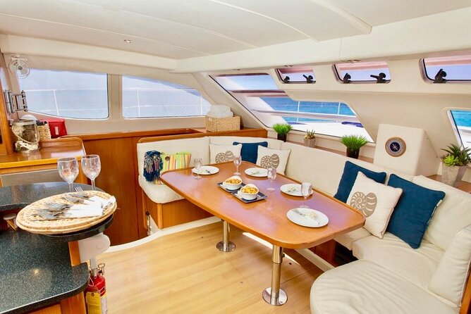 4hr Private Luxury Yacht with Snorkeling, DJ, Bar, Food - Cruising the Montego Bay coast: views with less stress