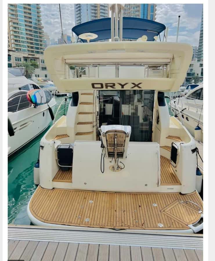 50 feet Private Luxury Yacht Tour In Dubai Marina - Swim stop planning: lagoon water and time near JBR