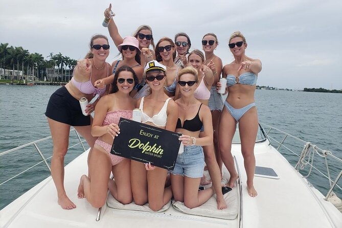52' Yacht Rental in Miami Beach with Experienced Captain - Comfort on deck: seating, shade, and what you can do about it