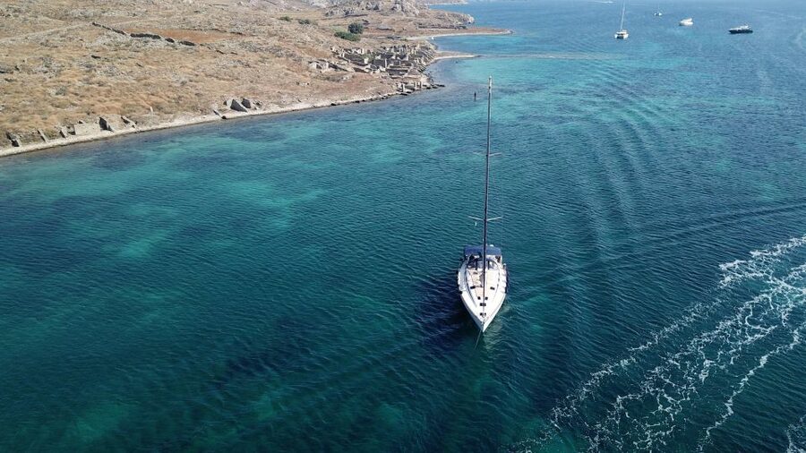 6 Hours Tour to Delos and Rhenia Islands with Sailing Yacht - Delos Island: UNESCO Ruins Without the Rushing