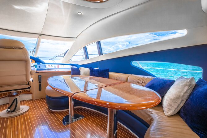 62' Azimut Yacht Charter - All-Star Island Mansions and Monument Island: the “zoom out” view of wealth and coastline