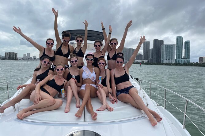 65ft Yacht Charter in Miami - What costs extra: captain and crew fees, plus optional drone footage
