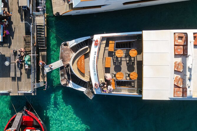 A Protaras Luxury Yacht Private Charter Experience - Blue Lagoon: the one-hour swim stop that does the heavy lifting