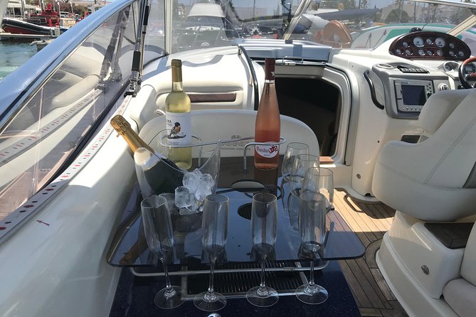 Afternoon yacht charter in lagos with drinks, tapas, paddle boards and kayak - The crew factor: Lucas, Ze, Khaled, Simon, Ricardo, and Inga in the mix