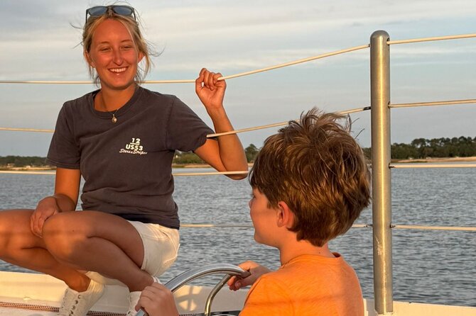 America's Cup 12-Meter Yacht Afternoon Sail from Hilton Head - Wind, sails, and the reality of an outdoor racing boat