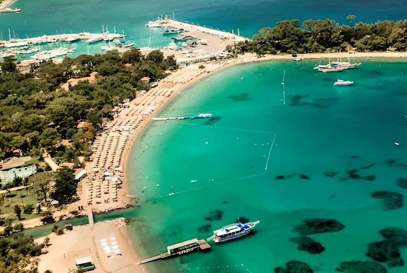 Antalya/Kemer: Phaselis Yacht Trip for Families and Couples - On Board Comfort: Sun Decks, Shade, and a Real Lunch Setup