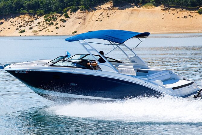 Boat or Yacht Rental in Sag Harbor, The Hamptons, or Monatauk - A Typical 4-Hour Flow: Cruising, Anchoring, and That East End Sunset Mood