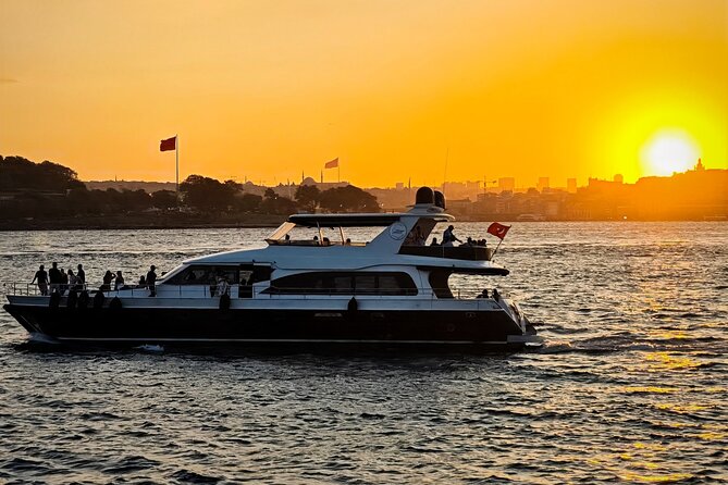 Bosphorus Sunset Cruise with Live Guide on Luxury Yacht - A 2.5-Hour Sunset Cruise That Shows You Istanbul’s Split Personality