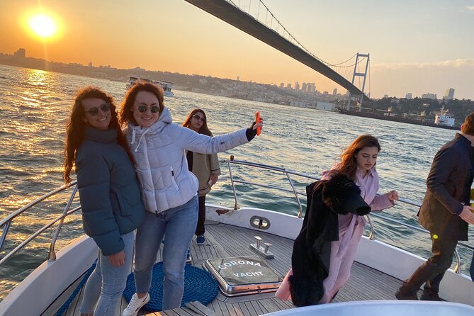 Bosphorus Sunset Yacht Cruise with Snacks and Live Guide - The Romanesque Tower Connection: Christea Turris and Genoese Constantinople