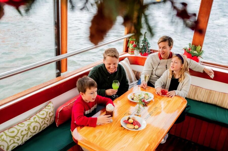 Boston: Harbor Sunset Yacht Cruise - Bar, drinks, and what $54 really buys