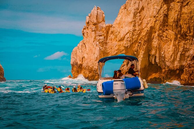 Cabo life Private Yacht in Los Cabos | 10 PAX & 3 HRS - Playa del Amor and the Sea Lion Colony Stops