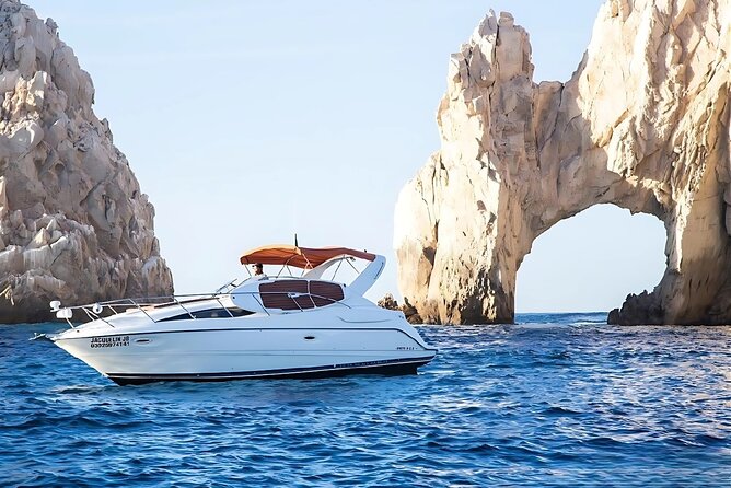 Cabo Private Yacht Cruise to El Arco with Snorkeling Adventure - Snorkeling at Arch or Pelican Beach: what to expect and how to time it