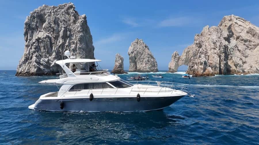 Cabo: Private Yacht Tour, Water Activities, Lunch & Drinks - A 52 Private Yacht Tour That Starts With the Arch