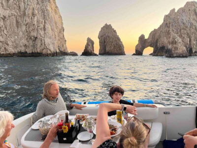 Cabo San Lucas Private Yacht 1 Hour Express Highlight Cruise - The Boat Experience: 33ft Sea Ray 330 and What It Feels Like