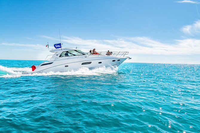 Cancun 4 hour Private Yacht Experience with Lunch and Open Bar Onboard - Cruising past Cancun with a private-group vibe