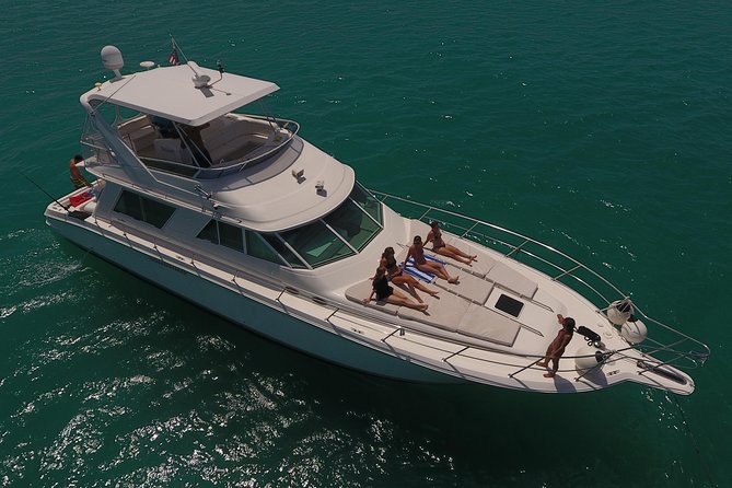 Cancun Boat Tour to Isla Mujeres on Luxury Yacht with Chef -SR55C - Isla Mujeres stop: swimming, snorkeling, and real beach time