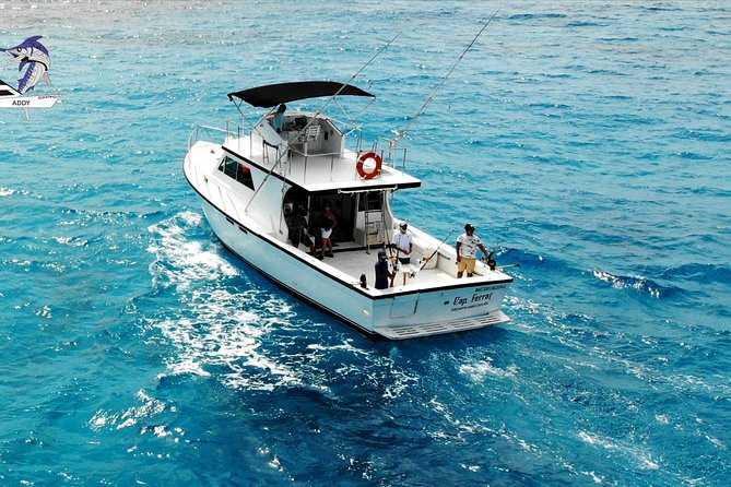 Cancun fishing charter if you don't fish you don't pay 46ft yacht 12pax 25P14 - What You’re Paying For: Flat Group Price and the If You Don’t Fish Rule
