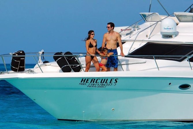 Cancún Yacht Rental SeaRay 46ft 25P13 - Snorkeling plus Isla Mujeres: the half-day upgrade that adds real variety