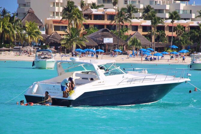 Cancun yachts rental BEATIFUL YACHT 46FT, 15 PAX MAX 25P6 - Choosing 2, 4, or 6 Hours: How the Time Options Change the Trip