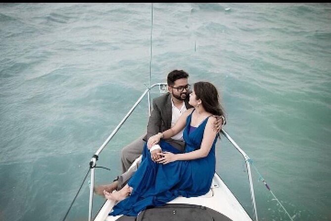 Candlelight Dining Experience for Two On a Yacht in Mumbai - Inside the Yacht: Upper Deck Views and a Cabin Below