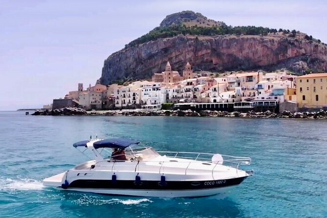 Cefalù : Mini Yacht Tour with Aperitif, Snorkeling and Caves - Mini yacht + aperitif: the Cefalù coastal feel in 3 hours