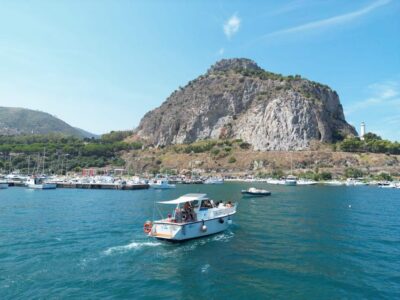 Cefalù: Mini Yacht with Snorkel Stops, Caves and Aperitif - Getting to the boat: Café Eolo and Port of Cefalù Presidiana