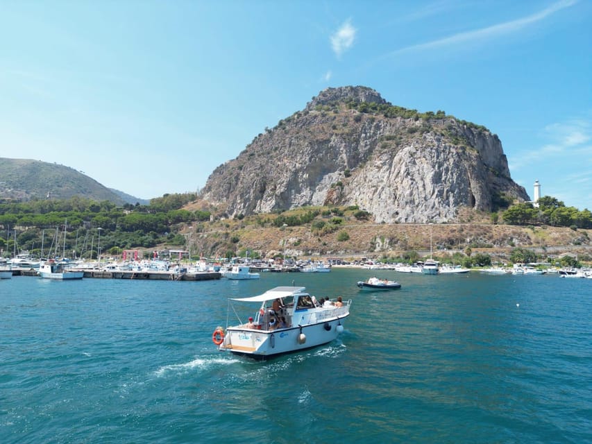 Cefalù: Mini Yacht with Snorkel Stops, Caves and Aperitif - Getting to the boat: Café Eolo and Port of Cefalù Presidiana