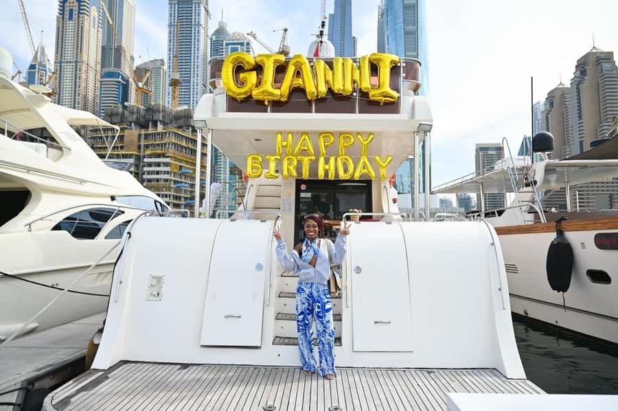 Celebrate Your Birthday in Style on luxury Yacht in Dubai - The Audio Guide and Language Support: English-Friendly by Design