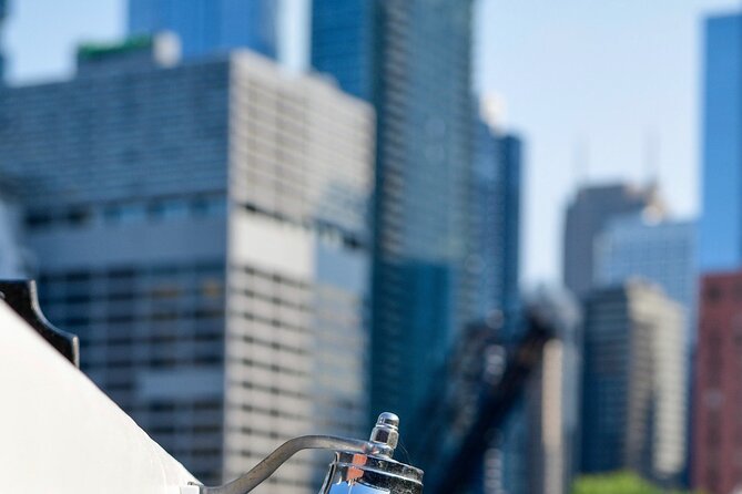Chicago River Architecture Tour Aboard a Historic Yacht - Stop 2: The Wrigley Building in a quick, iconic hit