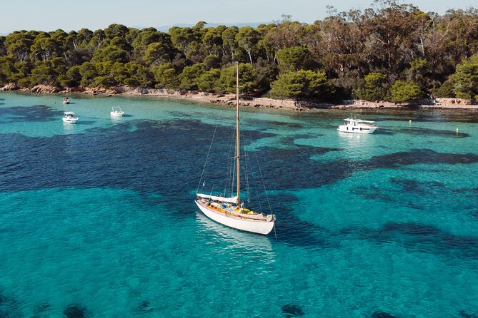 Classic Yacht Sailing in Cannes - The 1948 classic sailboat factor: smooth, relaxed, and built for the sea