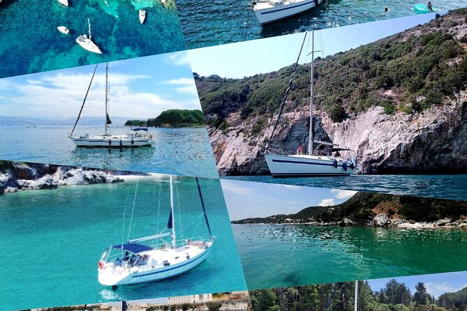Corfu:Private sailing yacht cruise for up to 10 guests - From Marina Gouvia toward Old Town and the fortresses