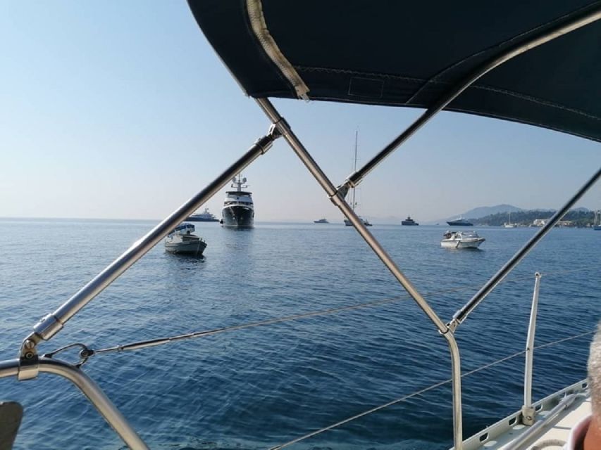 Corfu: Private Yacht Cruise - Lunch and the 8-hour option: more coastline time, and a chance at a taverna stop