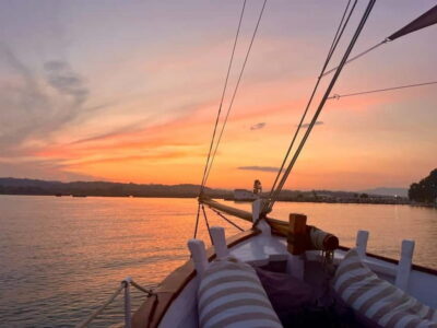 Corfu: Sunset Cruise on a Traditional Wooden Sailing Yacht - Benitses Marina departures: getting oriented fast
