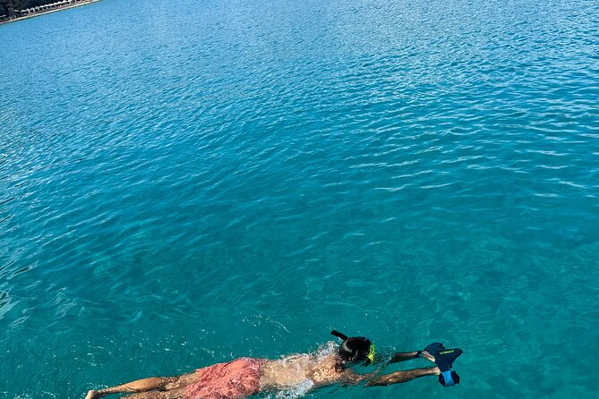 Crete Yacht Cruises 5 Hours Private Guided Cruise in Ag Nikolaos - The food and drinks: snacks, garden produce, and real Greek flavor