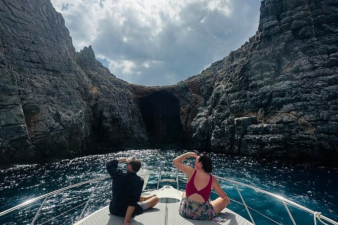 Crete Yacht Cruises 5 Hours Private Guided Cruise in Ag Nikolaos - Stop 1: Sunken City of Olous for shallow snorkel-ready history