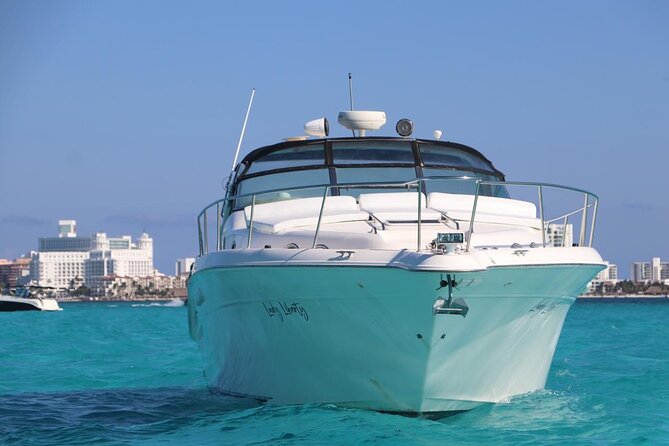 Cruise in Elegance: Luxury Yacht Rental in Cancun - Cancun Yacht Views: Lagoon Channels to Open Caribbean Water