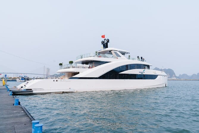 Day Trip - Luxury Experience in Ha Long Bay by Saquila Yacht - Ha Long city views from the water: islands, fish market moments, and coastlines