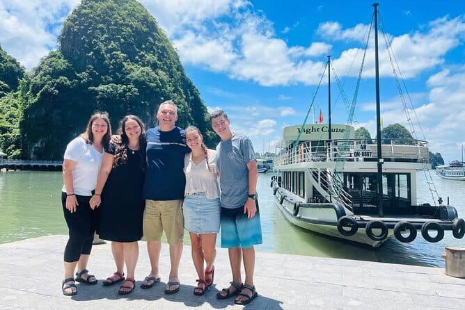 Day Trip - Luxury Experience in Ha Long Bay by Saquila Yacht - Sundeck time: infinity pool, Cielo lounge, and how to pace a short cruise